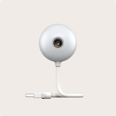 Camera with flexible cable