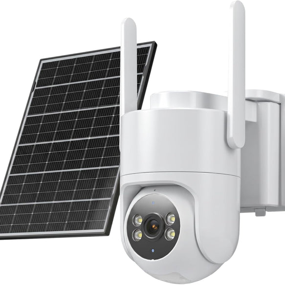 Luna 4G LTE Cellular Solar Security Camera Wireless Outdoor